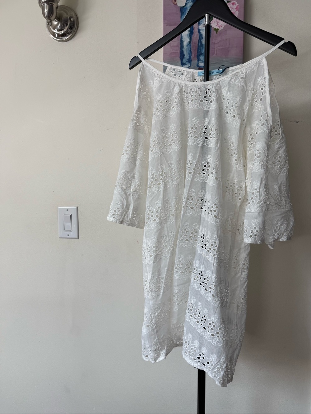 Solitaire Swim Eyelet Cover-Up